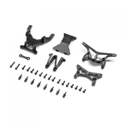 �˾���ũ LOS-1770 [TEAM LOSI] F/R Towers, Bumper: Micro-B