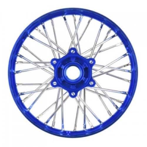 �˾���ũ PRO283700T1 [PROLINE-RACING] PRO283700T1 1/4 Pro-Spec Aluminum V2 Bead Rear Wheel Blue/Blue (1): Promoto-MX