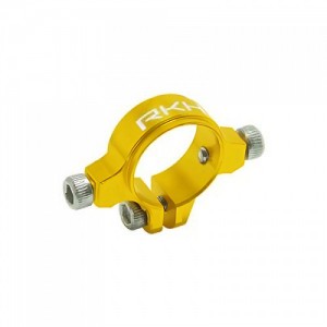 CNC AL Tail Boom Clamp Set (Gold) - Blade 230 S �ɼ�