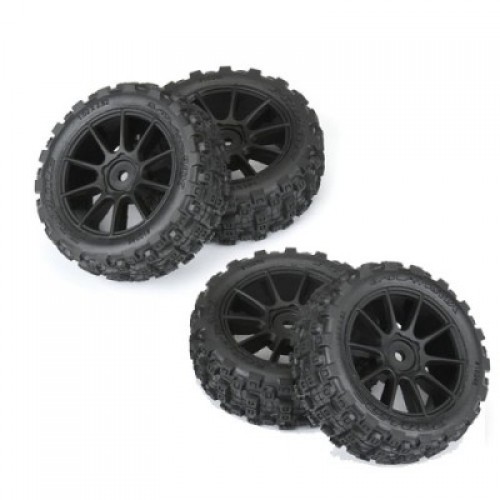 [�˾���ũ] PRO1024610 [PROLINE-RACING] 10246-10 Badlands MX 1.9 ���� Ÿ�̾� MTD Mach-10 ���� ��: Typhon GROM