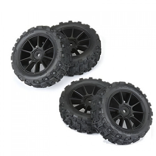 �˾���ũ PRO1024610 [PROLINE-RACING] 10246-10 Badlands MX 1.9 ���� Ÿ�̾� MTD Mach-10 ���� ��: Typhon GROM