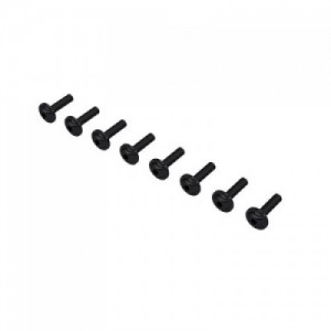 [ARRMA] ARA-2369 Button Head Screw M3x12mm with Washer (8)