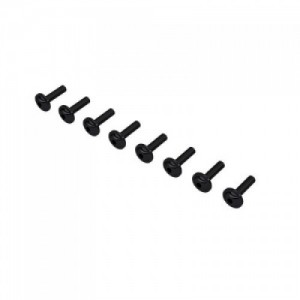 [ARRMA] ARA-2369 Button Head Screw M3x12mm with Washer (8)