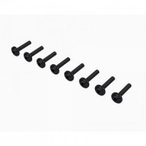 [ARRMA] ARA-2368 Button Head Screw M3x16mm with Washer (8)