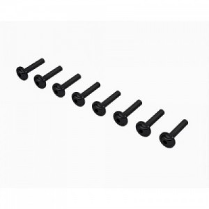 [ARRMA] ARA-2368 Button Head Screw M3x16mm with Washer (8)