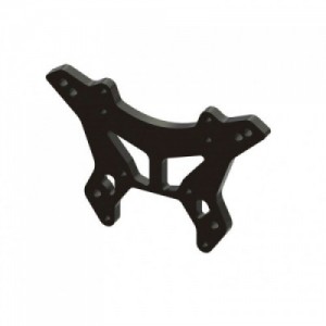 [ARRMA] ARA-1522 Front Shock Tower Aluminum M4, Black