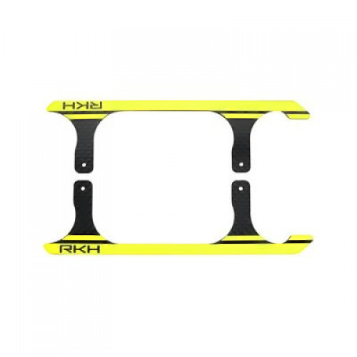 �˾���ũ 230S723-BY CNC 3K Pure Carbon Fiber Landing Skid Set (Black-Yellow) - Blade 230 S �ɼ�