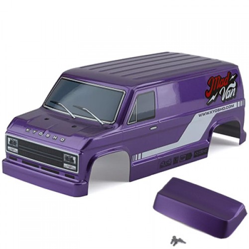 �˾���ũ KYFAB502PL [KYOSHO] MAD VAN Decoration Body Set (Purple) - Ư���Ǹ�