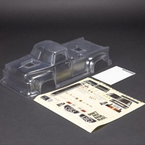 [ARRMA] ARA-1540 1/8 Clear Body with Decals and Window Mask: NOTORIOUS 6S BLX V6
