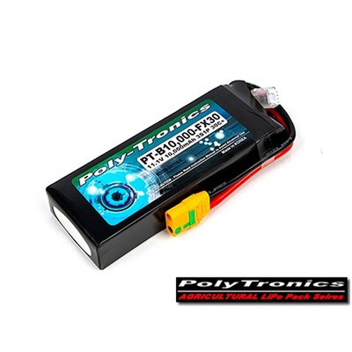[�˾���ũ] PT-B10K-FX30-3S PT-B10000-FX30 (11.1V, 3S1P, 30C+/JST-XT) ��Ƭ ������ ���͸� - XT90S ��Ƽ����ũ