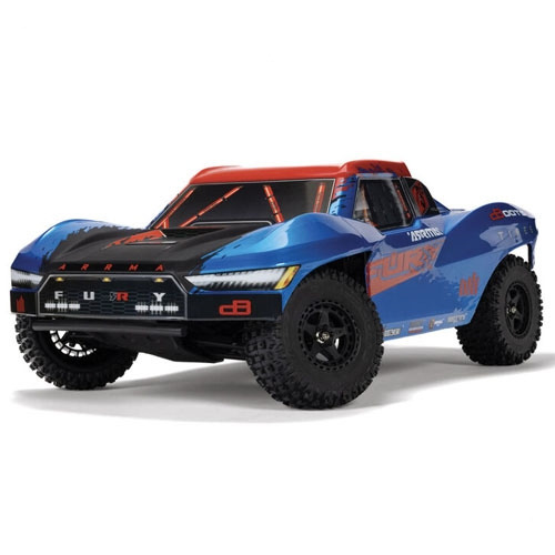 �˾���ũ ARA3521T1 [ARRMA] 1/10 FURY 223S BLX �귯�ø��� 2WD ��Ʈ �ڽ� Ʈ�� RTR, DSC, ����
