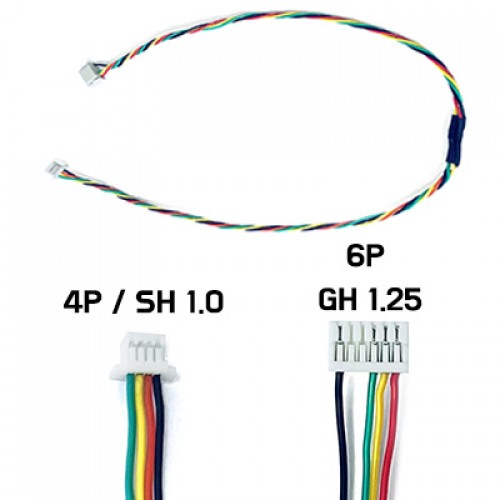 �˾���ũ C-1054 MicoAir Stack FC �� GH1.25 6P �ڷ���Ʈ�� to UART ���̺�