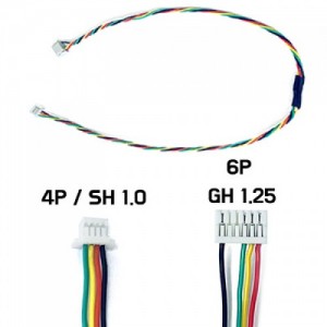 MicoAir Stack FC �� GH1.25 6P �ڷ���Ʈ�� to UART ���̺�