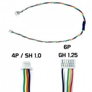 MicoAir Stack FC �� GH1.25 6P �ڷ���Ʈ�� to UART ���̺�