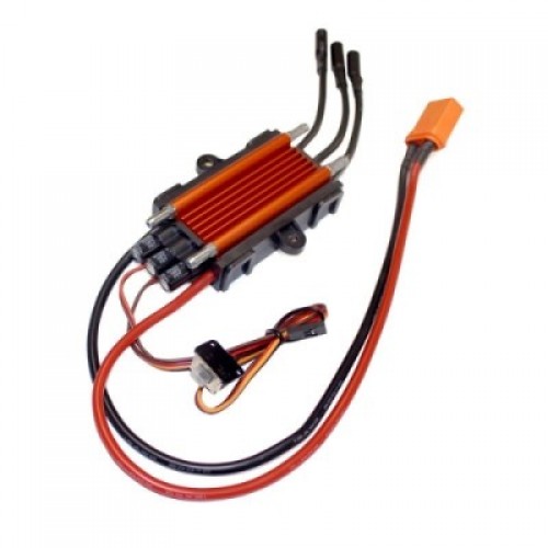 �˾���ũ SPMXME1B [SPEKTRUM] 100 Amp �귯�ø��� ��Ʈ�� ���ӱ� ESC: Jetstream