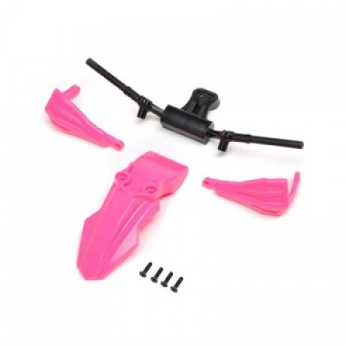 �˾���ũ LOS-2295 [TEAM LOSI] Fender, Handguards & Handle Bars, Pink: PM-SM