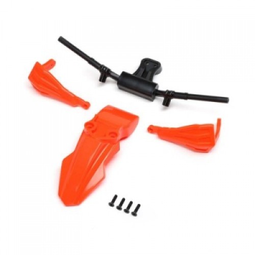 �˾���ũ LOS-2297 [TEAM LOSI] Fender, Handguards & Handle Bars, Orange: PM-SM