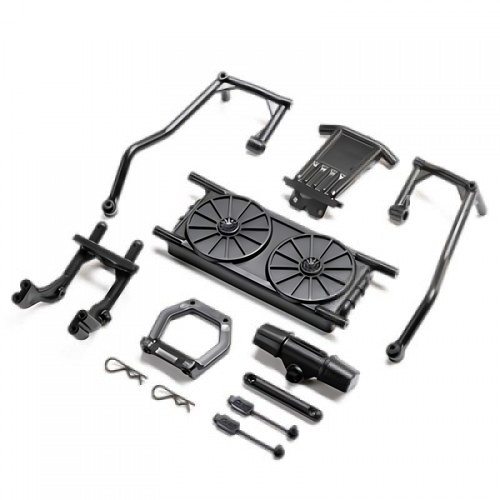 �˾���ũ LOS251132 [TEAM LOSI] Bumper, Body Post: 8X Super Lasernut