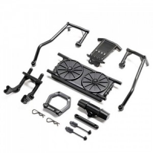 [TEAM LOSI] Bumper, Body Post: 8X Super Lasernut