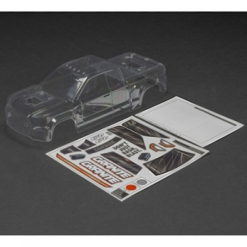 �˾���ũ ARA-1620 [ARRMA] ARA-1620 GRANITE 4X4 Trimmed Body, Clear
