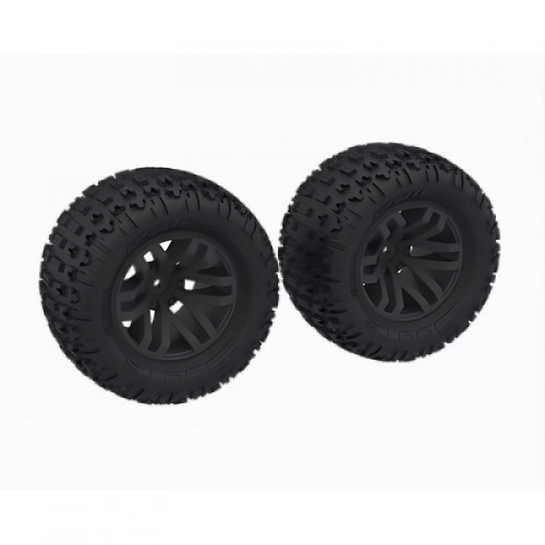 �˾���ũ ARA-1608 [ARRMA] ARA-1608 dBoots FORTRESS MT Tire Set Glued, Black (2)