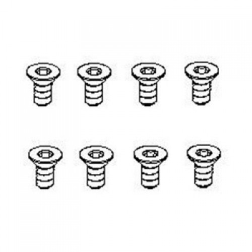 �˾���ũ 13106 [YK HOBBY] 13106 Flat Head Screws(yk4����)