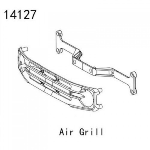 �˾���ũ 14127 [YK HOBBY] 14127 Air Grill (YK4083)