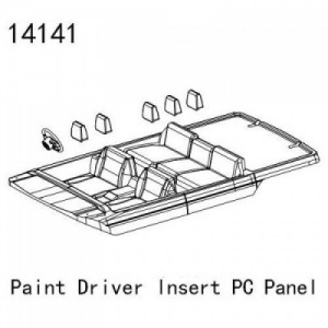 [YK HOBBY] 14141 Paint Inner Body (YK4083)