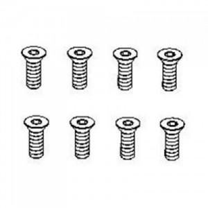 [YK HOBBY] 13105 M2.5*8 Flat Head Screws(yk4����)