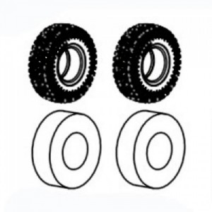 [YK HOBBY] Tire & sponge (YK6101)