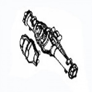 [YK HOBBY] Rear axle case (YK6101)