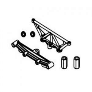 [YK HOBBY] Front and rear of car shell fixing (YK6101)