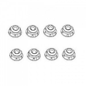 [YK HOBBY] 13117 M4 Flange Lock Nuts(yk4����)