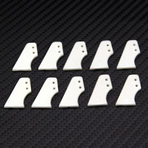 Nylon Horns L12 x H22mm 10pcs