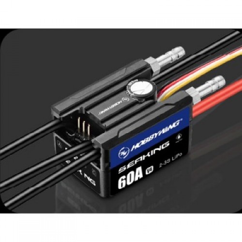 �˾���ũ 30302202 [HOBBYWING] ��ŷ V4 60A ��Ʈ�� �귯������ ���ӱ� 2-3S �Է�