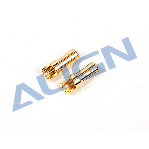 �˾���ũ K10509 [ALIGN] G5.4mm Gold Conn for 12S Power Control Unit (Male/2pcs)