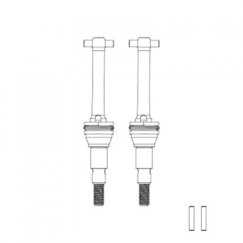 �˾���ũ 14410 [MJX RC] MJX 14301,14302 RC �ڵ��� ��ǰ ����/�ĸ� CVD ����̺� ����Ʈ