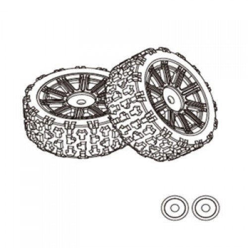 [�˾���ũ] 1415B2 [MJX RC] MJX 14301,14302 RC �ڵ��� Ÿ�̾� 1415B2