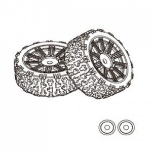 [MJX RC] MJX 14301,14302 RC �ڵ��� Ÿ�̾� 1415B2