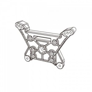 [MJX RC] mjx 10208 rear shock absorber frame