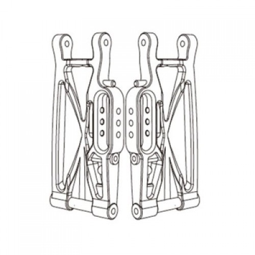�˾���ũ 10250 [MJX RC] mjx 10208 rear lower swing arm