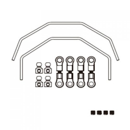 �˾���ũ 10121 [MJX RC] mjx 10208 Front & rear anti-roll bar
