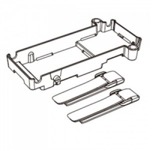 [MJX RC] Rear battery compartment (with strap)