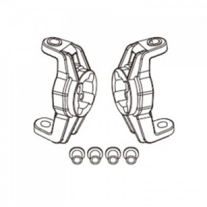 [MJX RC] Front axle shaft adapter seat