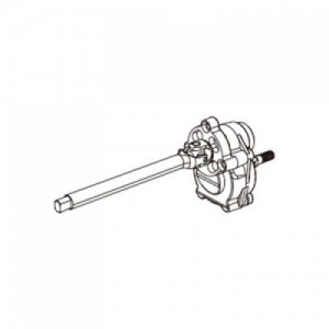 [MJX RC] Right rear portal axle shaft assembly