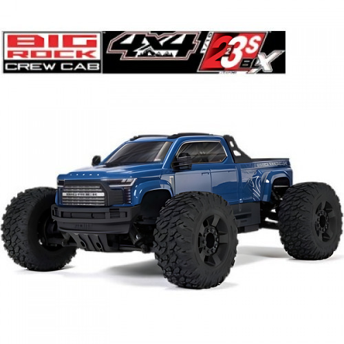 �˾���ũ ARA4312V4T3 [ARRMA] 1/10 BIG ROCK 223S DSC 4X4 RTR �귯������ ���� Ʈ��, �Ķ���