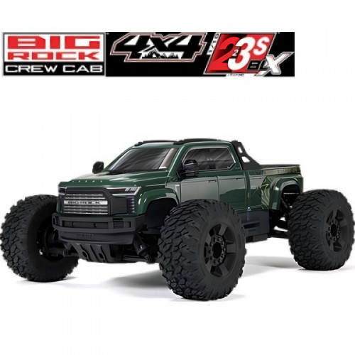 �˾���ũ ARA4312V4T2 [ARRMA] 1/10 BIG ROCK 223S DSC 4X4 RTR �귯������ ���� Ʈ��, �׸�
