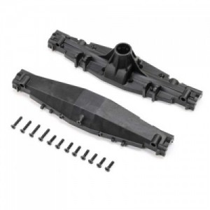 [TEAM LOSI] Axle Housing Set, 1 Piece Rear Half: LMT 2.0