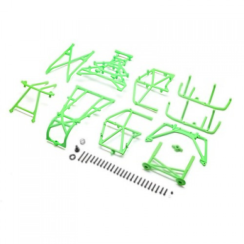 �˾���ũ LOS-1828 [TEAM LOSI] Cage Set Complete, Green: LMT 2.0