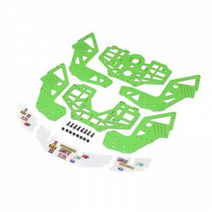 [TEAM LOSI] Chassis Plate Set, Green: LMT 2.0